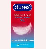 PRESERVATIU DUREX SENSITIU XL 10 UNITATS