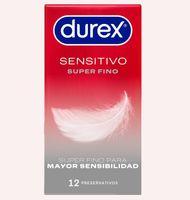 PRESERVATIU DUREX SENSITIU SUAU 12 UNITATS